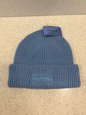 NWT Pantone x Forever 21 Knit Beanie Light Blue